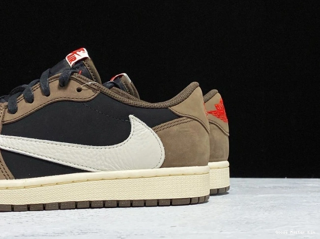 Mocha x SP Travis Dark Scott CQ4277-001 OG 1 Low Air Jordan 0729